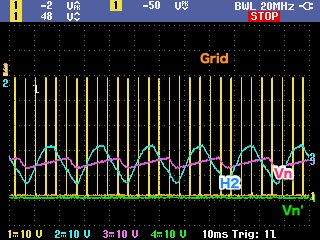 DG12Gのグリッド電圧波形